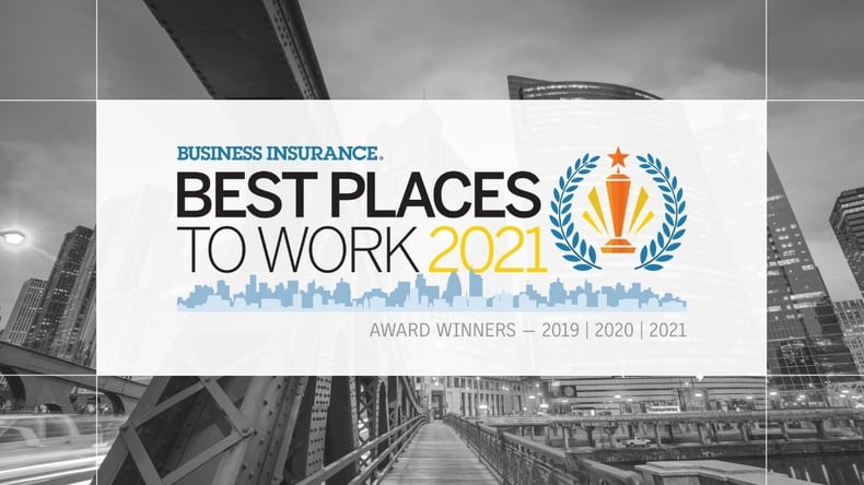 RBN Insurance Services Named a 2021 Best Place to Work in Insurance